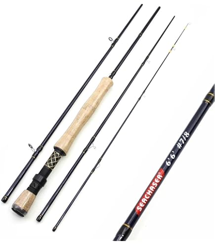 Amazon | 9フィート フライロッド 4ピース #4/5 (4番 / 5番) 9ft